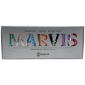 Marvis Toothpaste Flavor Collection Gift Set 7 Flavors - 1.3 Oz each